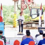 Jokowi Groundbreaking Polres dan Kodim IKN