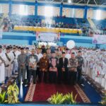 Bupati Kutim Ardiansyah Sulaiman saat menghadiri Khatmul Quran dan Imtihan SIT Daarussalaam.