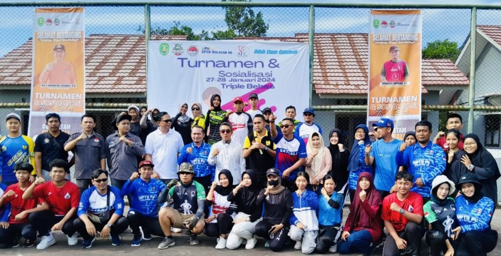 Bupati Kutim, H Ardiansyah Sulaiman Membuka turnamet Gateball 2024