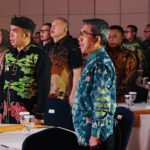 Bupati Kutim Ardiansyah Sulaiman saat menghadiri undangan kegiatan Forum Bisnis Bankaltimtara 2024 di Jakarta.