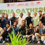 Abadikan momen bersama manajemen PAMA Group dalam kegiatan Media Gathering PAMA 2024 di Hotel Dafam usai pemaparan program pembangunan ekonomi yang hijau ramah lingkungan.