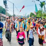 Bupati Kutim Ardiansyah Sulaiman bersama Pj Gubernur Kaltim Akmal Malik dan Wabup Kutim Kasmidi Bulang serta rombongan lainnya di Lom Plai 2024. Suasana jalannya ritual dan agenda budaya Lom Plai yang terekam dalam lensa jurnalistik.