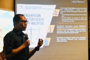 Direktur Pelindungan WNI Kemenlu Judha Nugraha Menjelaskan ada 165 WNI yang mendapat vonis di Hukum Mati hingga seumur hidup, Terbanyak di Malaysia mencapai 155 kasus. (Kemenlu)