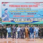 Pemkab Kutim Komitmen Tingkatkan Keterampilan Generasi Handal siap kerja bersama Lanal.