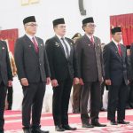 Agus Hari Kesuma Pjs Bupati Kutim, Agus Sufian Pjs Bupati Berau, Bambang Arwanto Pjs Bupati Kukar. Kemudian ada Munawwar Pjs Walikota Bontang dan Ahmad Muzakkir Pjs Walikota Balikpapan serta M Syirajudin Pjs Bupati Paser.