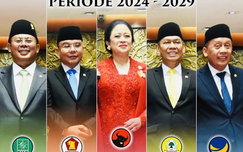 Puan Maharani Ketua DPR RI 2024-2029, Sebanyak 383 Dewan yang Hadir dari 580 Anggota Setuju