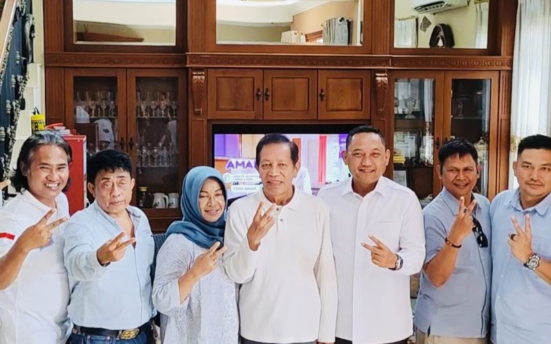 Seno Aji Bertemu Makmur HAPK, Keduanya Tegas Sepakat Memenangkan Rudy-Seno