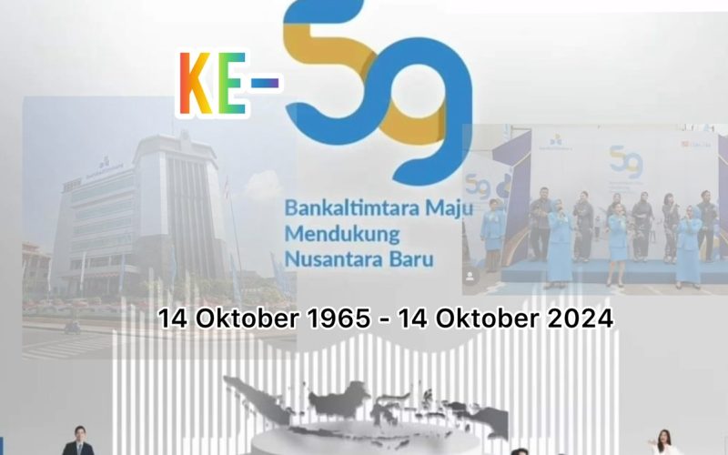 AspirasiNews.id Mengucapkan Selamat HUT Ke-59 Bankaltimata