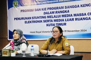 DPPKB Latih 70 Petugas Promosi dan KIE Bangga Kencana, Pahamkan Masyarakat Atasi Stunting di Zona Satu Kutim