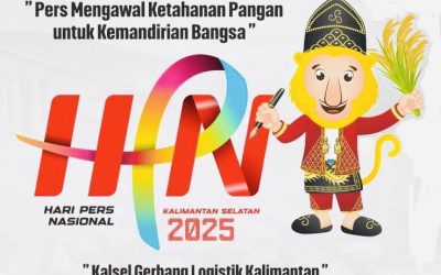 Kalsel Tuan Rumah HPN 2025, Luncurkan Logo Resmi Ikon Bekantan