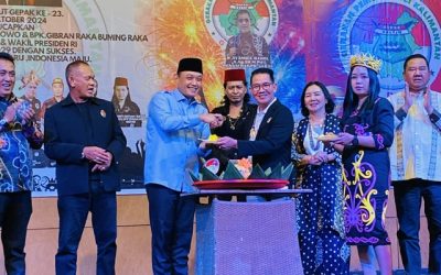 HUT Ke-23 Gepak, Abraham Nyatakan Dukung Paslon Rudy-Seno Nomor 2 untuk Kaltim Sejahtera