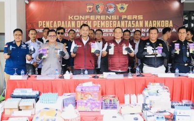 Jaringan Narkoba Internasional Senilai 670 Miliar di Bandung Dibongkar Bareskrim Polri-Bea Cukai