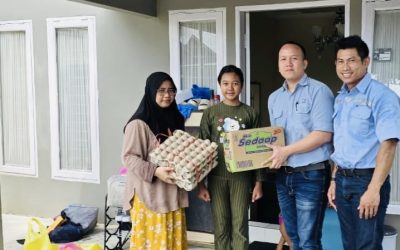 Tanggap Bencana di Kukar, Pama Bantu Korban Banjir dan Longsor