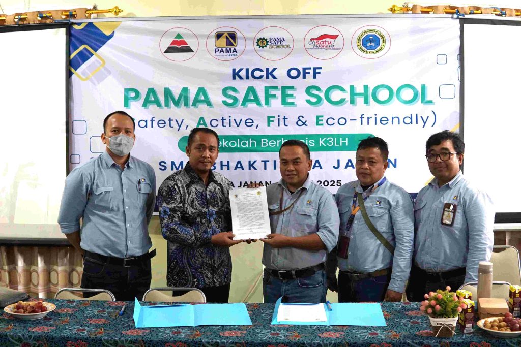 Pama Safe School Launching, SMK Bhakti Loa Janan Dibekali Ilmu K3LH