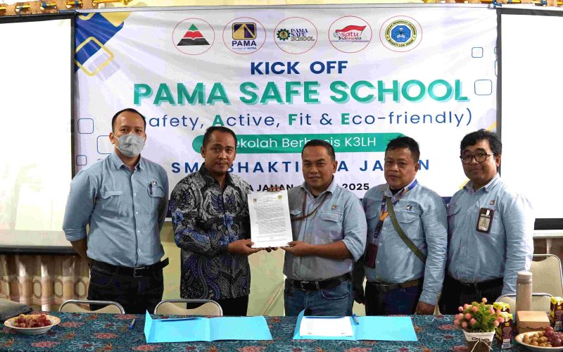 Pama Safe School Launching, SMK Bhakti Loa Janan Dibekali Ilmu K3LH