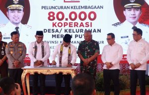 Sinergi Daerah dan Nasional Bangun Ekonomi Kerakyatan, Wakil Ketua Komisi-II DPRD Kaltim Hadiri Launching Koperasi Merah Putih
