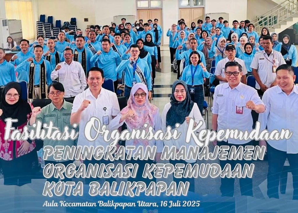 Dispora Latih 100 Pemuda Lintas OKP di Balikpapan, Beri Ilmu Manajemen Organisasi