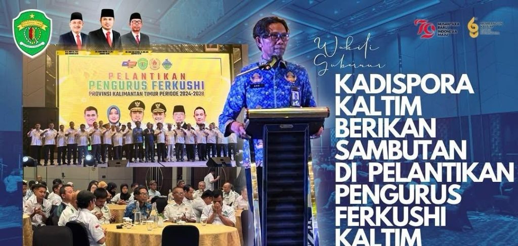 Pengprov Ferkushi Kaltim 2024–2028 Dilatik, Dispora Dorong Perkuat Pembinaan Kurash Daerah