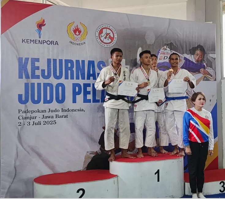 Judoka Kaltim Torehkan 3 Medali di Kejurnas Pelajar 2025, Tampil Atraktif dan Solid