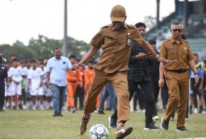 Piala Gubernur Kaltim Soeratin 2025 Dibuka, Dispora Siapkan Hadiah Total Rp100 Juta