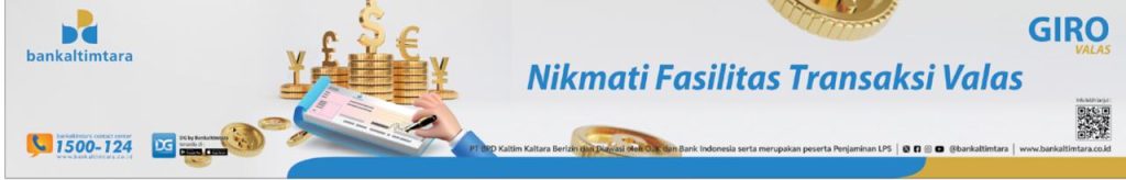 Benner Bankaltimtara Nikmati Fasilitas Uang Valas