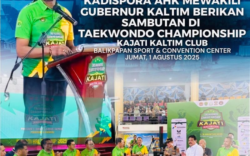 800 Atlet 5 Provinsi Meriahkan Kejati Kaltim Cup 2025, Dispora Apresiasi Kejati Jaring Bibit Taekwondo