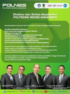 Polnes-Politani Apresiasi Pencairan Tukin Dosen dari Presiden, Suntikan Semangat Cetak SDM Kompeten di Kaltim