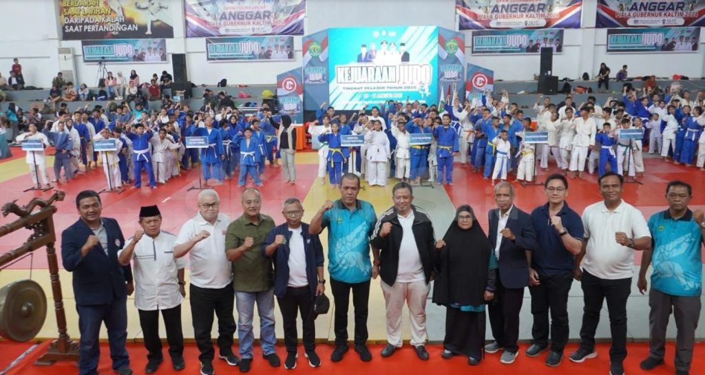 Dispora Buka Kejuaraan Judo Pelajar se-Kaltim 2025, Dimeriahkan 214 Atlet di 39 Kelas Tanding