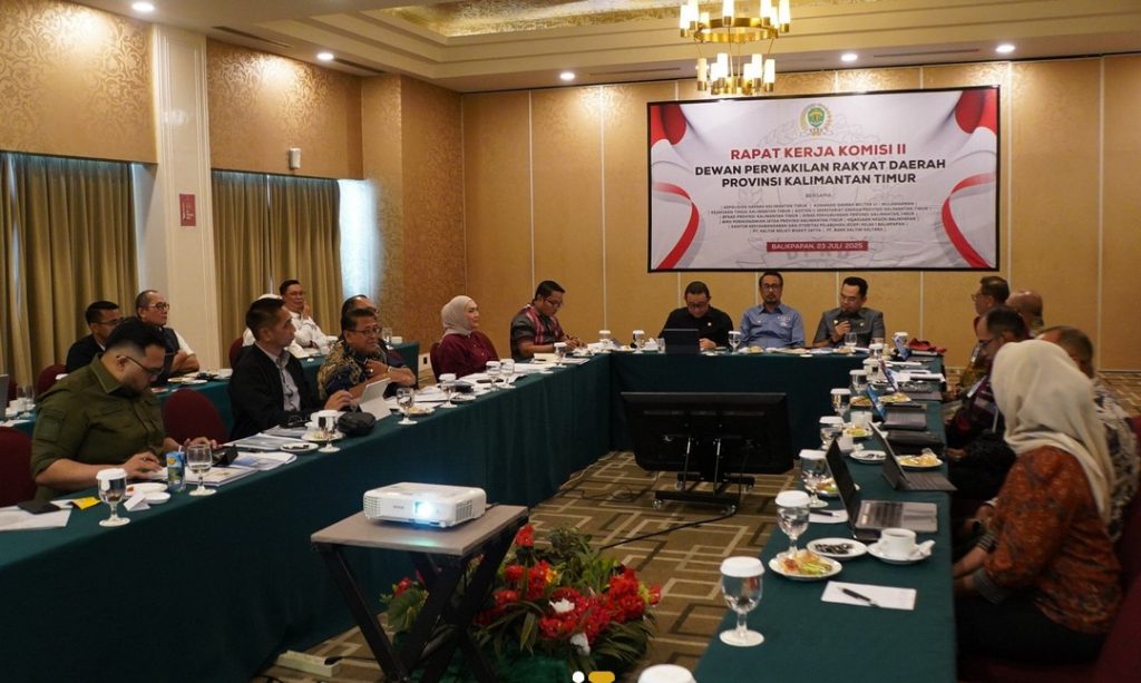Raker Komisi-II DPRD Kaltim Bersama Lintas Sektor, Tegaskan Komitmen Optimalisasi Aset Daerah dan Penguatan Bisnis di Kariangau