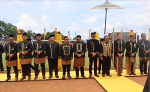 Dorong Festival Adat Kutai Jadi Agenda Budaya Provinsi, M Husni Fahruddin Hadiri Pembukaan Erau 2025