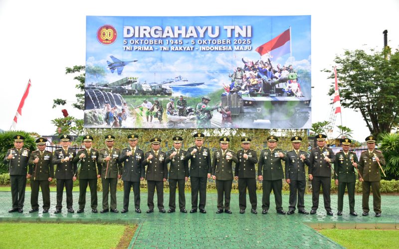 Korem 091/ASN Peringati HUT TNI Ke-80, Upacara Khidmat Penuh Semangat Kebhinekaan