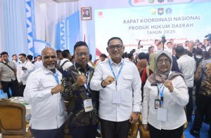 Baharuddin Demmu Tegaskan Urgensi Produk Hukum Daerah di Rakornas-PHD 2025