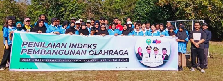 Dispora Ukur Indeks Pembangunan Olahraga di Kubar, Indikator Suksesnya Kesehatan di Kaltim