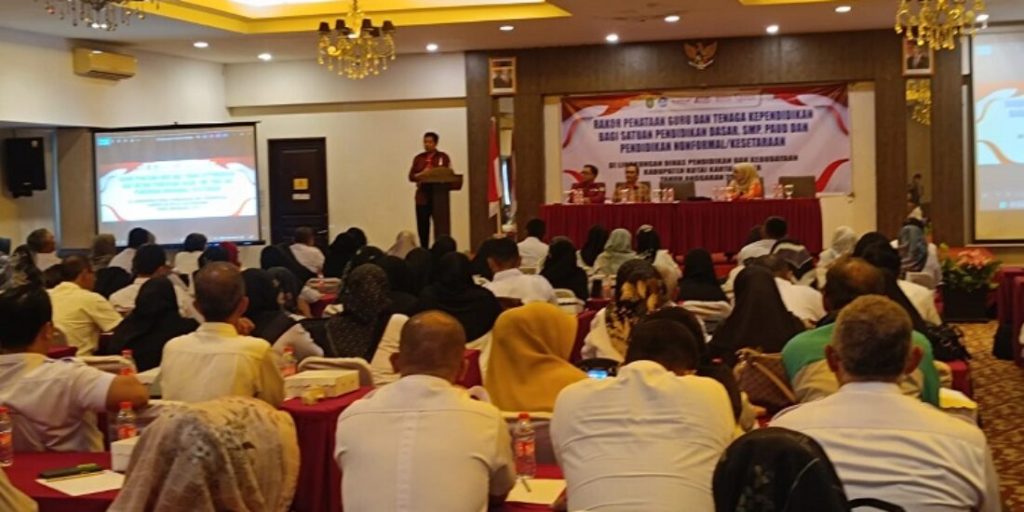 Upaya Serius Wujudkan Pemerataan Pendidikan Berkualitas, Disdikbud Kukar Gelar Rakor