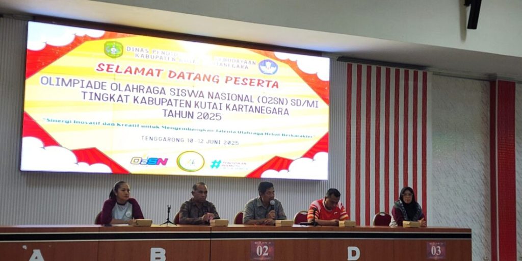 Disdikbud Kukar Dorong Pembinaan Prestasi dan Karakter Lewat O2SN Tingkat SD/MI