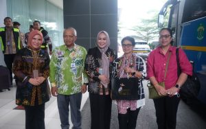 Sinergi Nusantara dalam Spirit Gerakan PKK, Sekretaris DPRD Kaltim Norhayati Usman Sambut Kedatangan Ketua PKK DIY