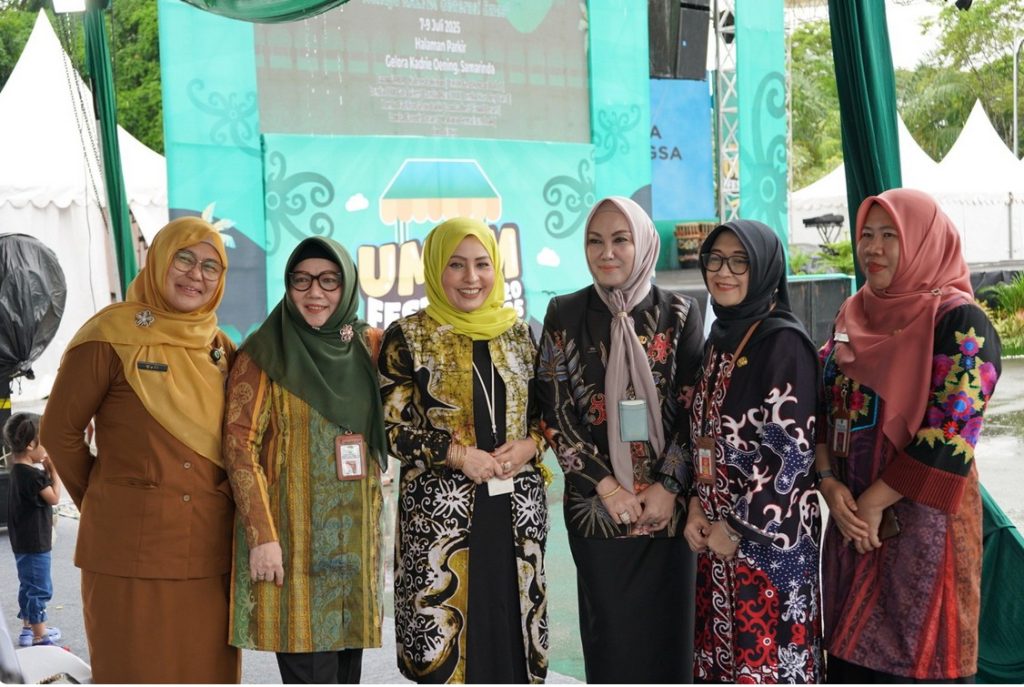 Sekwan Kaltim Hadiri Festival UMKM 2025, Dukung Sinergi PKK dan Pelaku Usaha Lokal