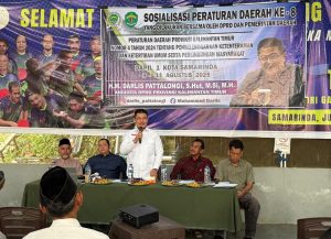 Anggota DPRD Kaltim Darlis Sosialisasi Perda Ketertiban Umum dan Perlindungan Masyarakat di Samarinda