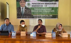 Abdurahman KA Tanamkan Nilai Demokrasi yang Berpijak Pada Budaya Lokal