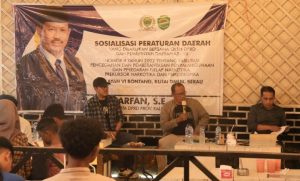 Arfan Sosialisasi Perda Pencegahan Narkotika di Bengalon, Beragam Efek Menanti Pengguna Narkoba