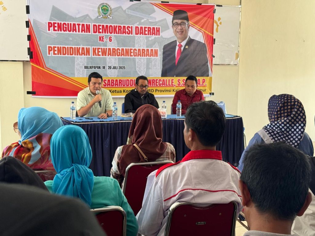 Sabaruddin Gelar Penguatan Demokrasi Daerah, Pemuda Balikpapan Diajak Jadi Agen Perubahan