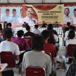 Ekti Imanuel Ajak Masyarakat Pahami Hak Politik Lewat PDD di Linggang Bigung Kubar