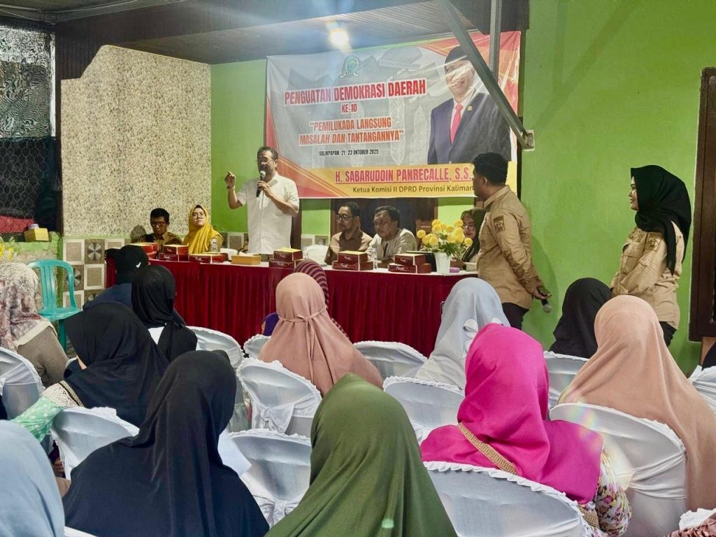 Sabaruddin Bedah Tantangan Pemilukada Langsung dalam PDD ke-10 di Balikpapan