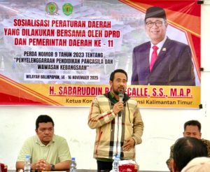 Perkuat Jiwa Kebangsaan, DPRD Kaltim Sosper Pendidikan Pancasila di Balikpapan Timur