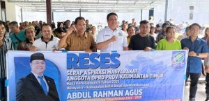 Abdul Rahman Agus Reses ke-10 di Kubar-Mahulu, Serap Aspirasi Masyarakat 4 Kecamatan