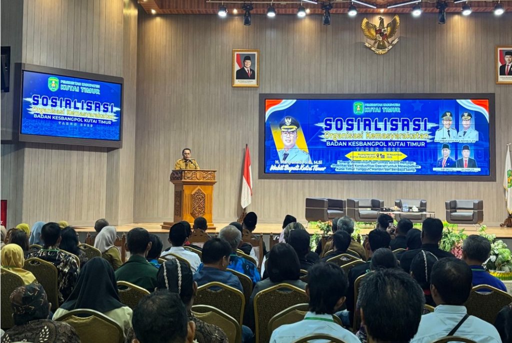 Kesbangpol Ajak 378 Ormas di Kutim Sinergi Intensif Lewat Sosialisasi Regulasi