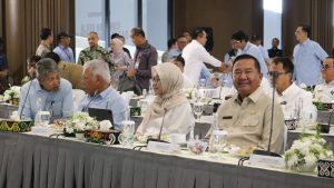 Wakil Ketua DPRD Kaltim Ekti Imanuel, Ikuti Rakor Banggar DPR-RI di IKN