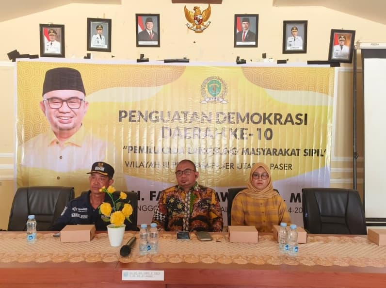 Anggota DPRD Kaltim, Fadly Imawan Gelar Penguatan Demokrasi Daerah di Paser