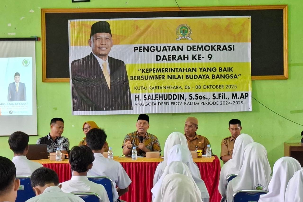 Salehuddin PDD Ke-9 di Muara Badak, Pemerintahan Baik Dari Nilai Budaya Bangsa
